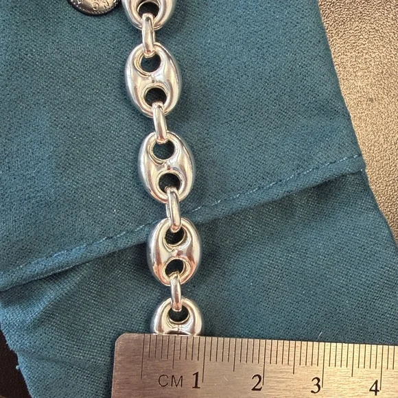 Kinn Studio Puffed Mariner Chain Bracelet 6.5 inches - Picture 3 of 3